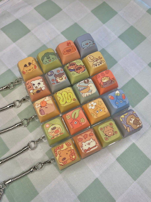 Animal Crossing Clicky Keychain
