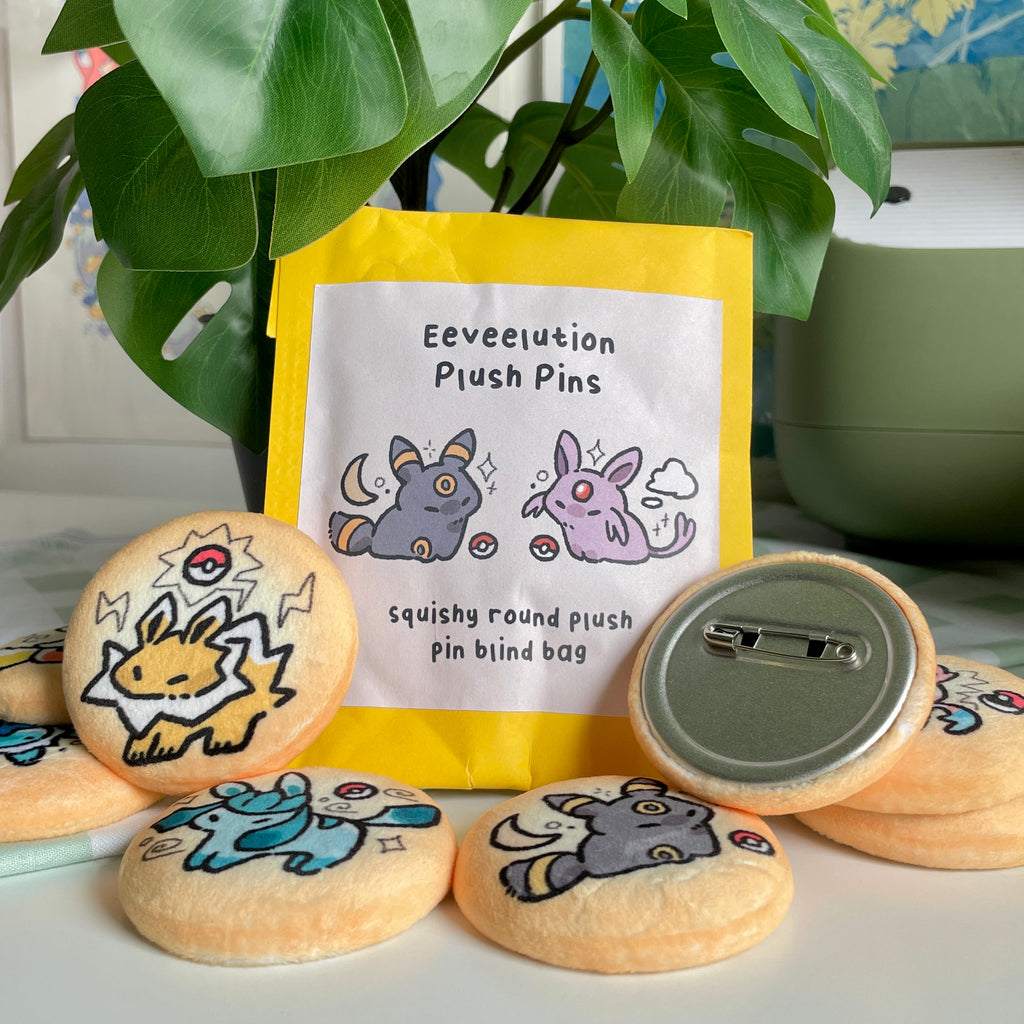 Eeveelution Plush Pin Blind Bag