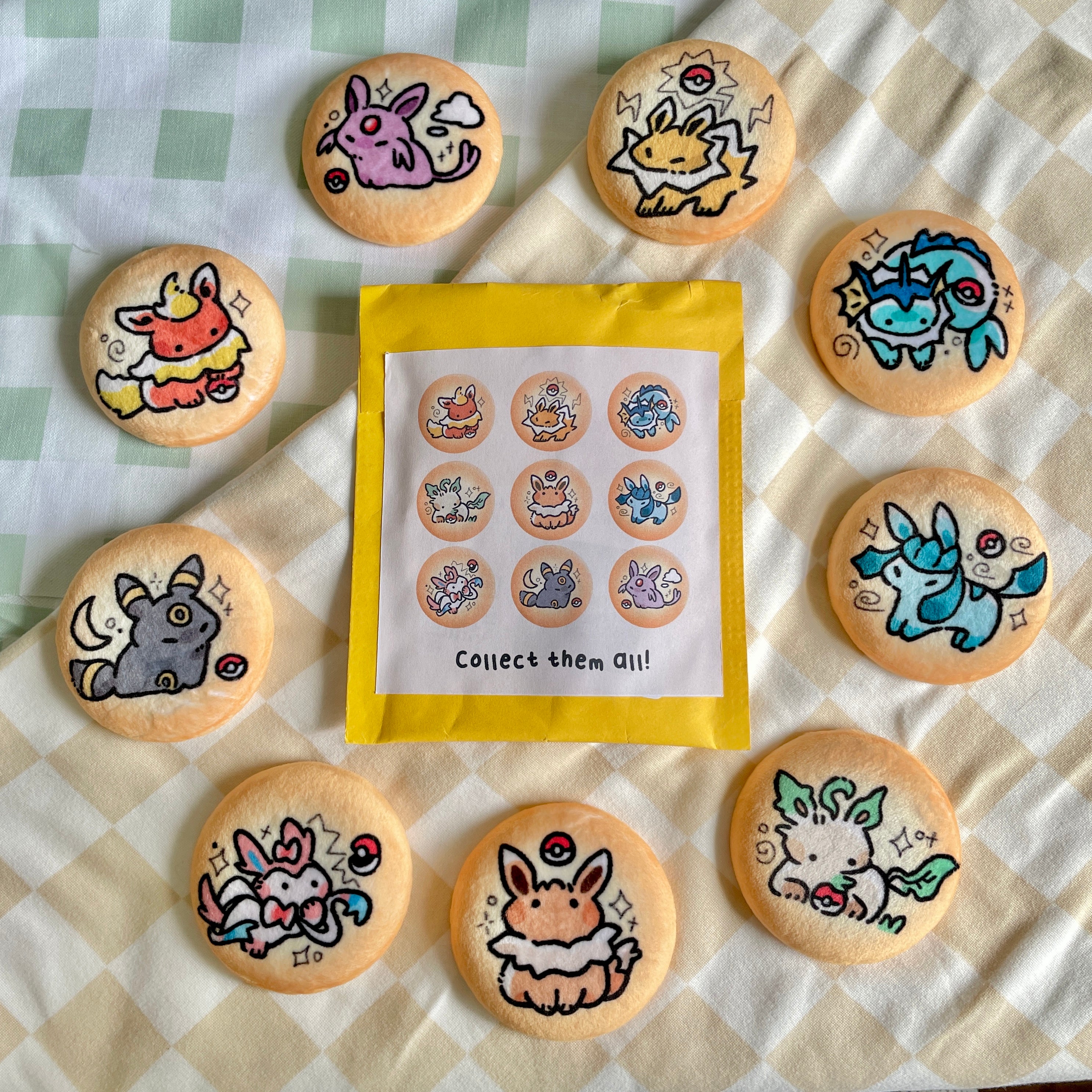 Eeveelution Plush Pin Blind Bag