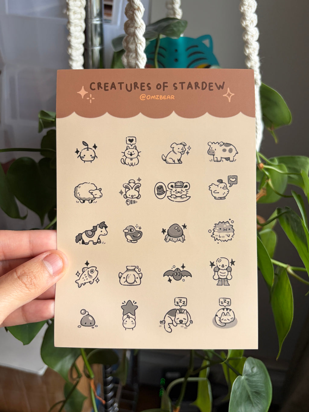 Stardew Sticker Sheet