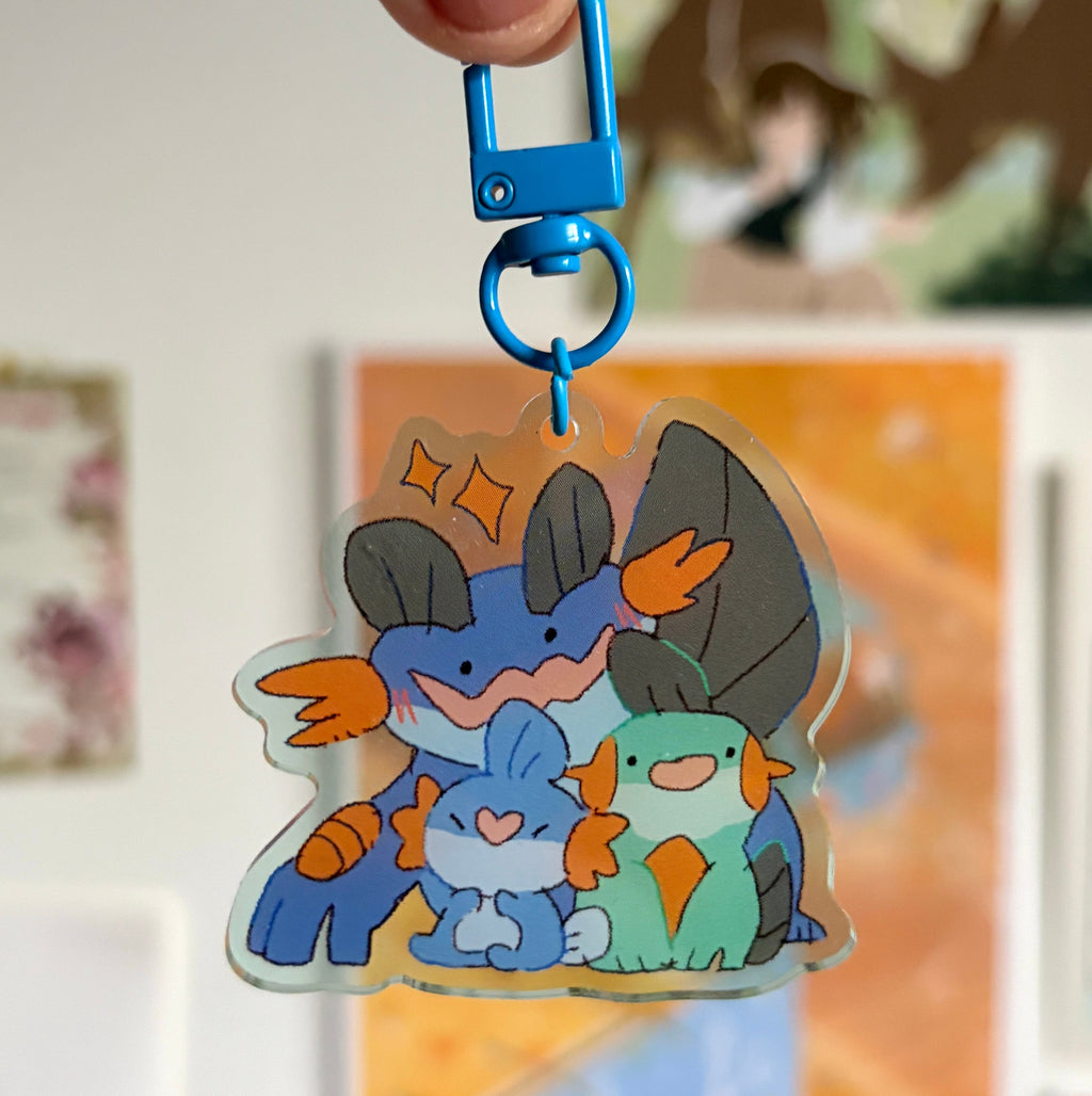 Mini Pokemon Keychain