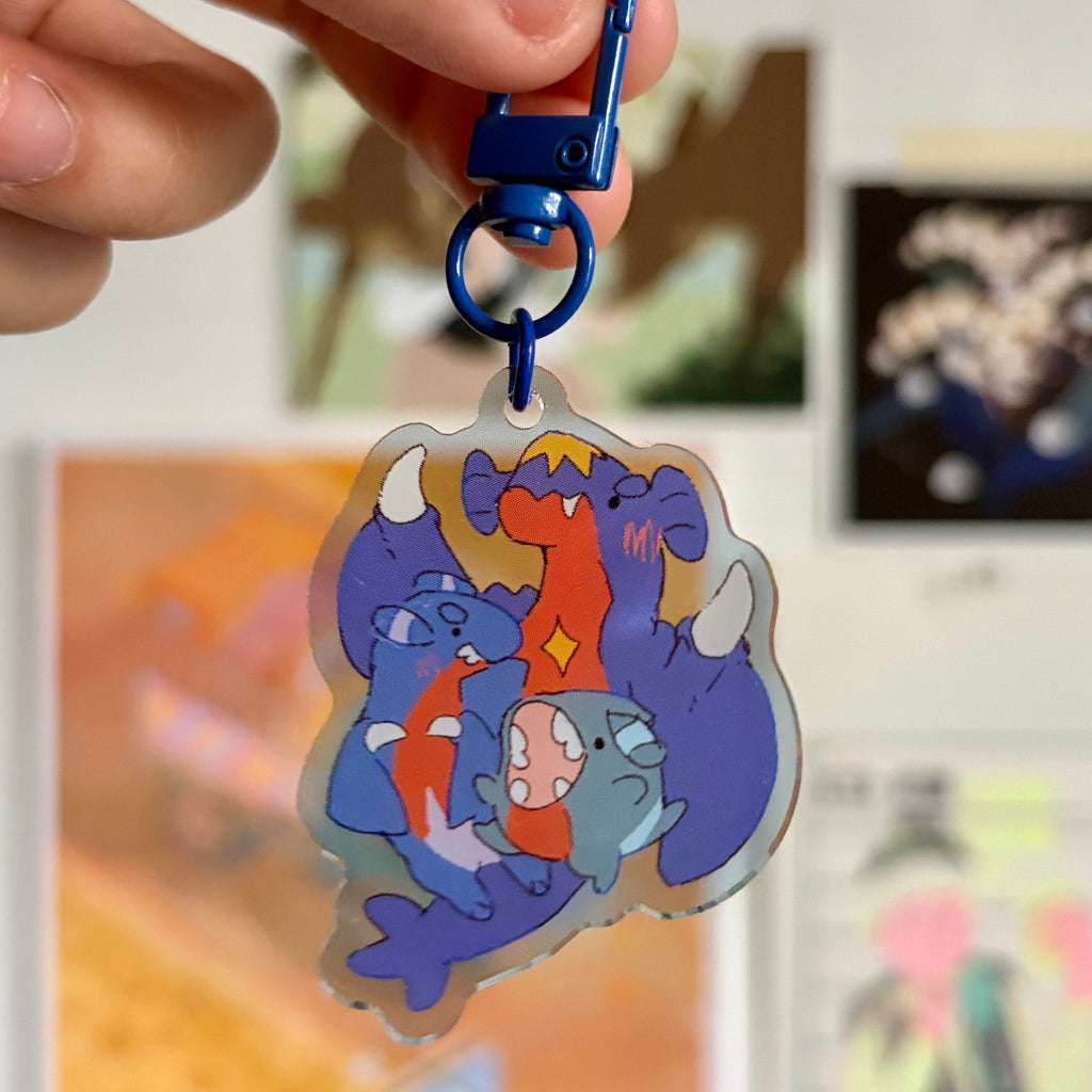Mini Pokemon Keychain