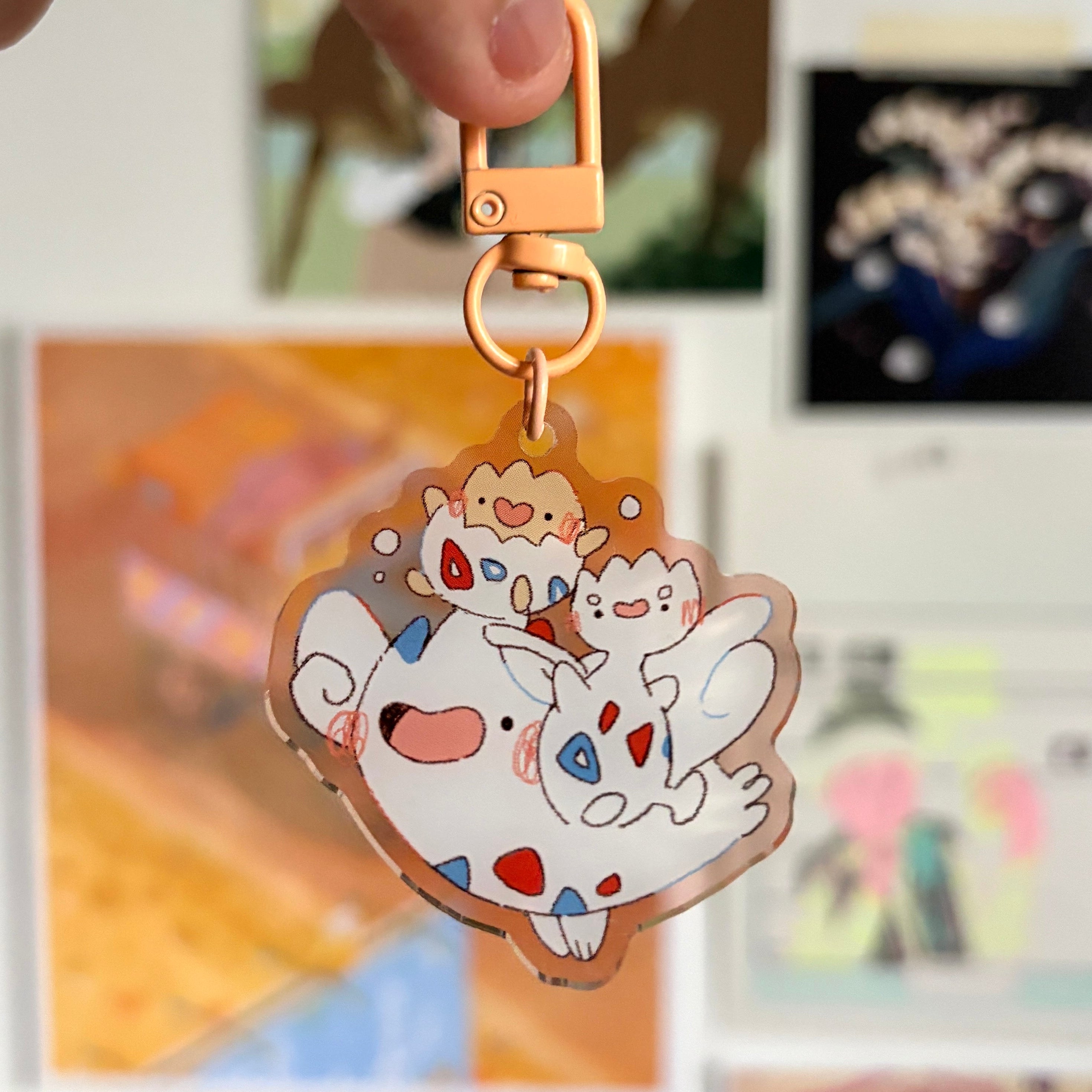 Mini Pokemon Keychain