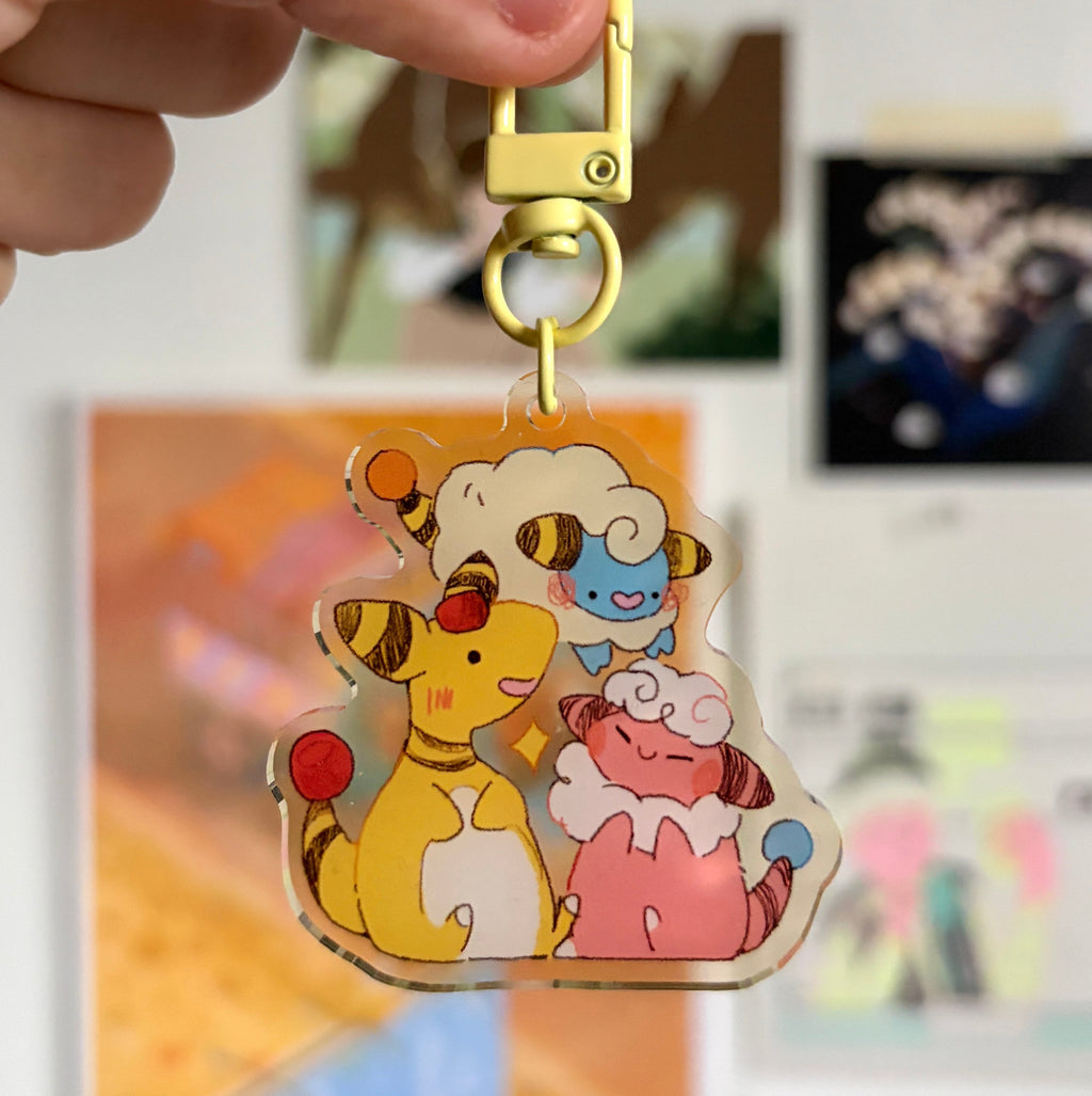 Mini Pokemon Keychain