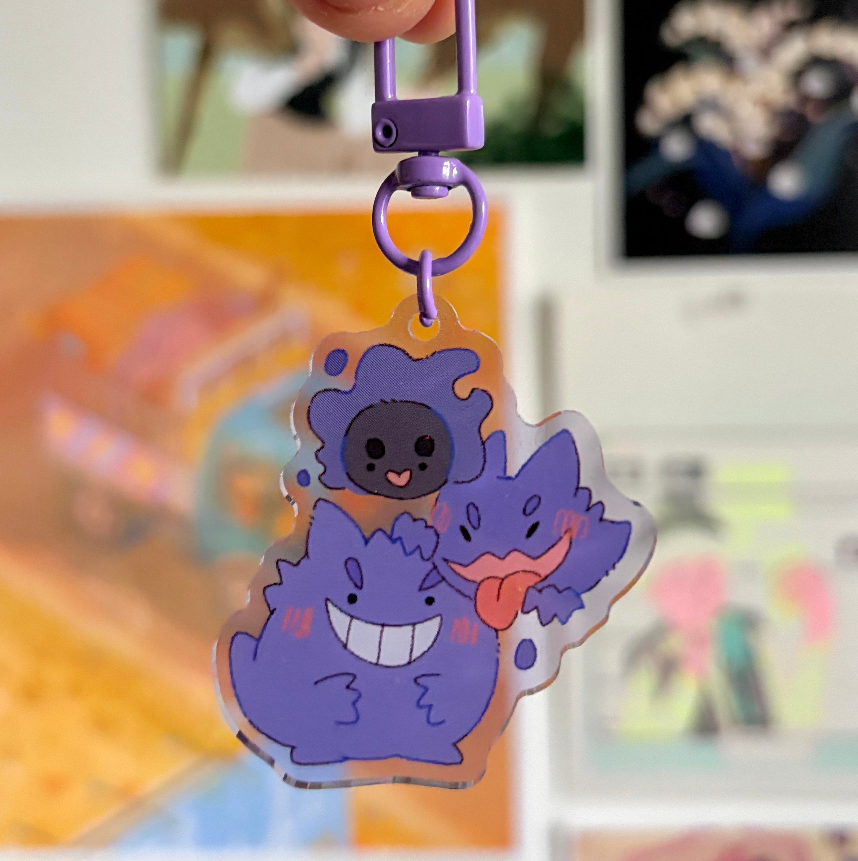Mini Pokemon Keychain