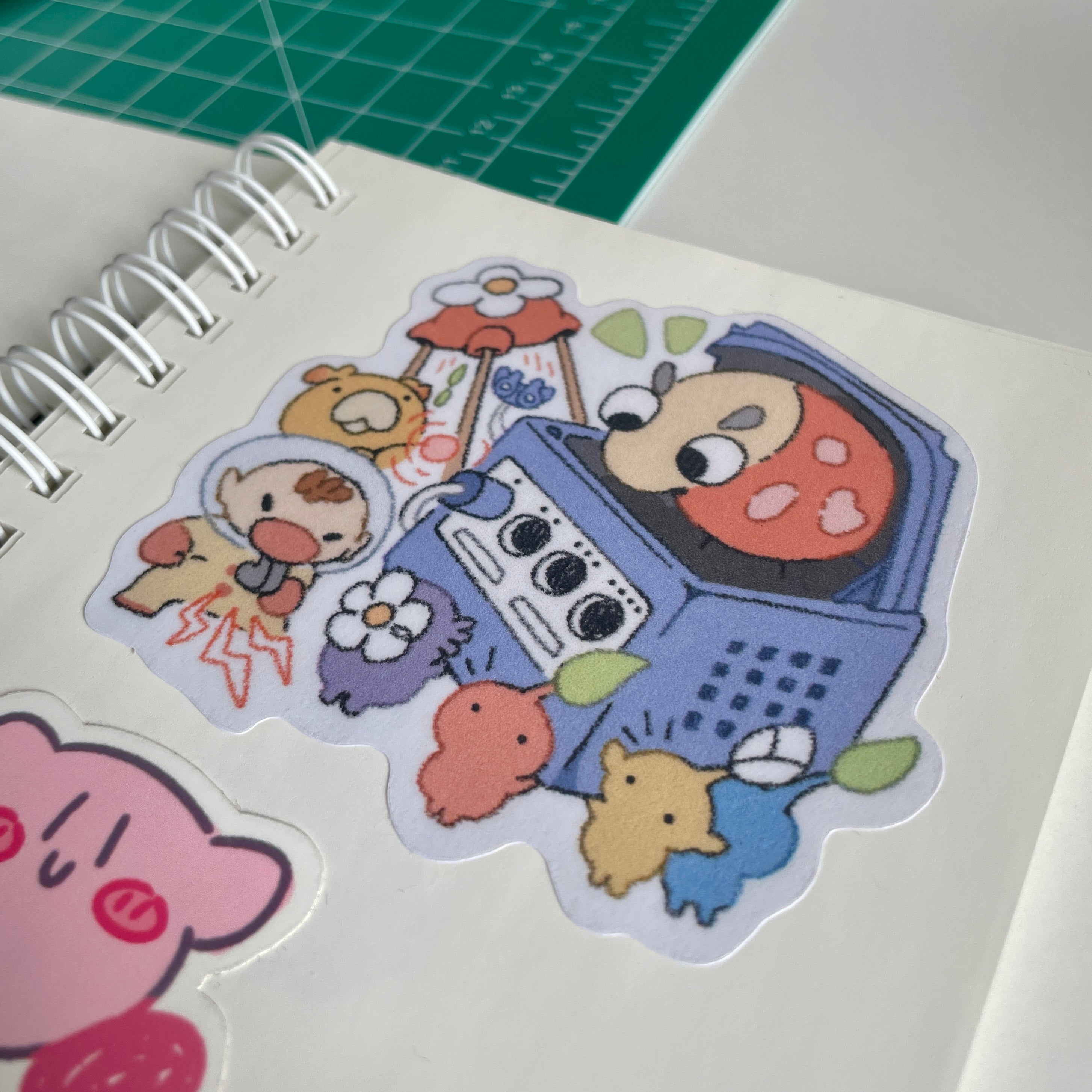 Pikmin Game Sticker