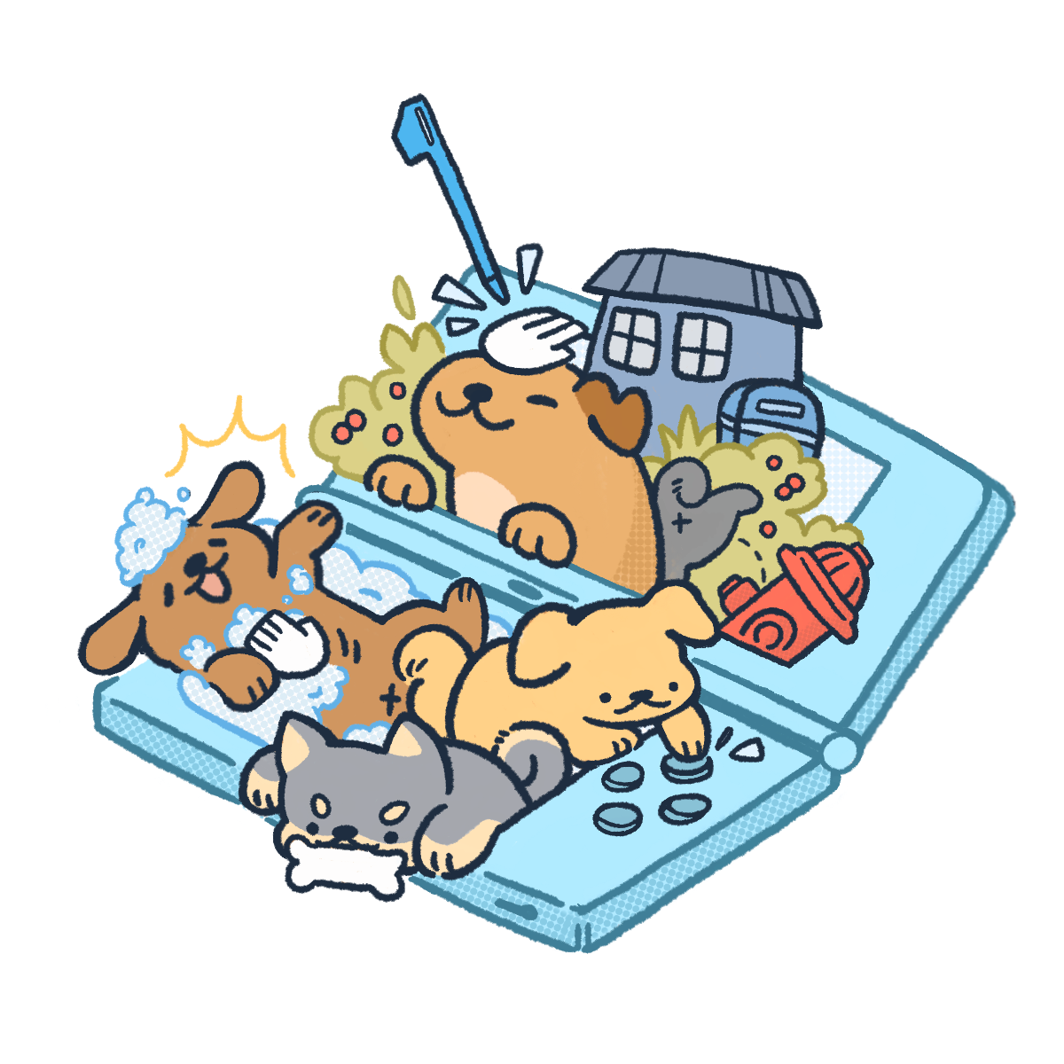 Nintendogs Sticker