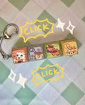 Animal Crossing Clicky Keychain