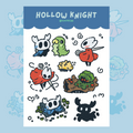 Hollow Knight Sticker Sheet