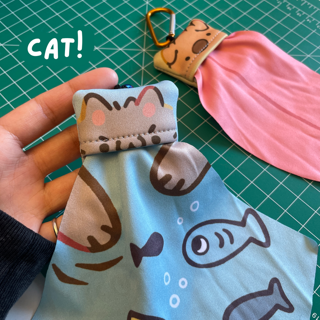 Microfiber Cloth Keychain