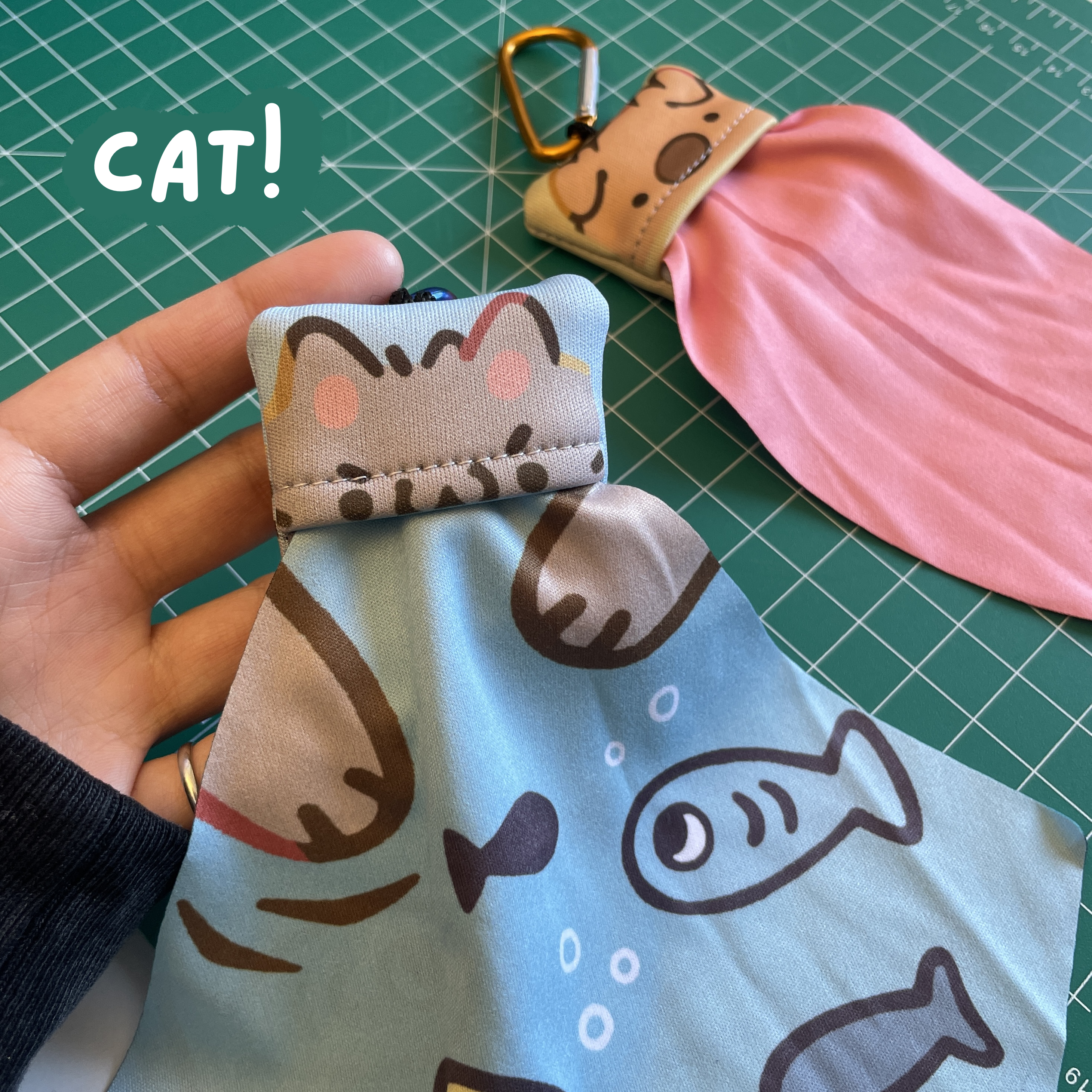 Microfiber Cloth Keychain
