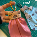Microfiber Cloth Keychain
