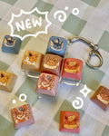 Eeveelution Clicky Keychain