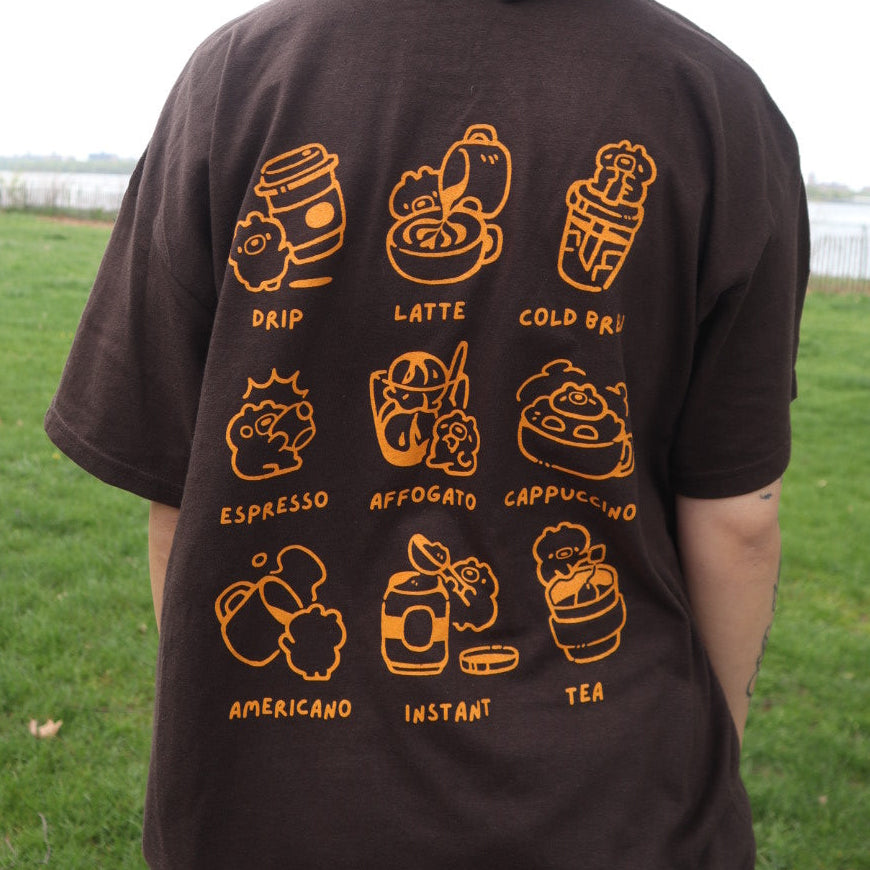 Coffee Menu Shirt