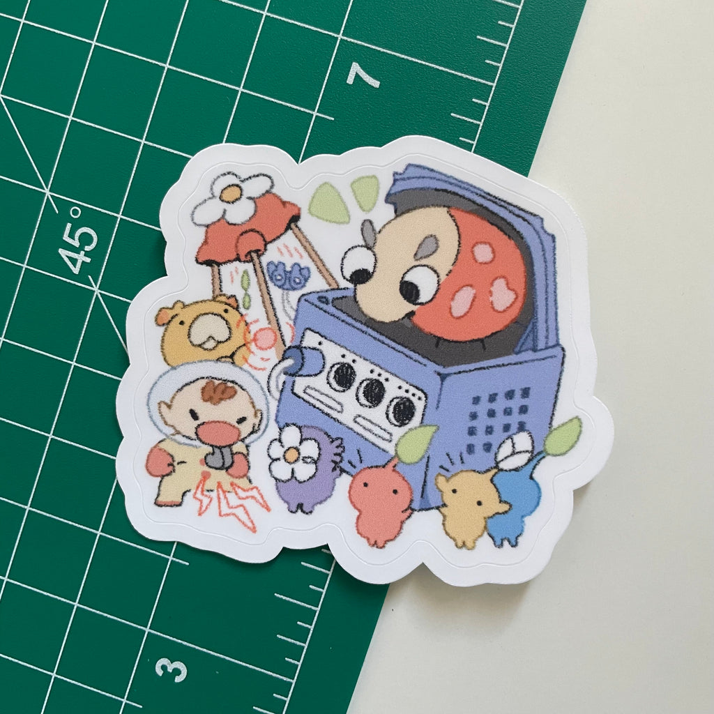 Pikmin Game Sticker