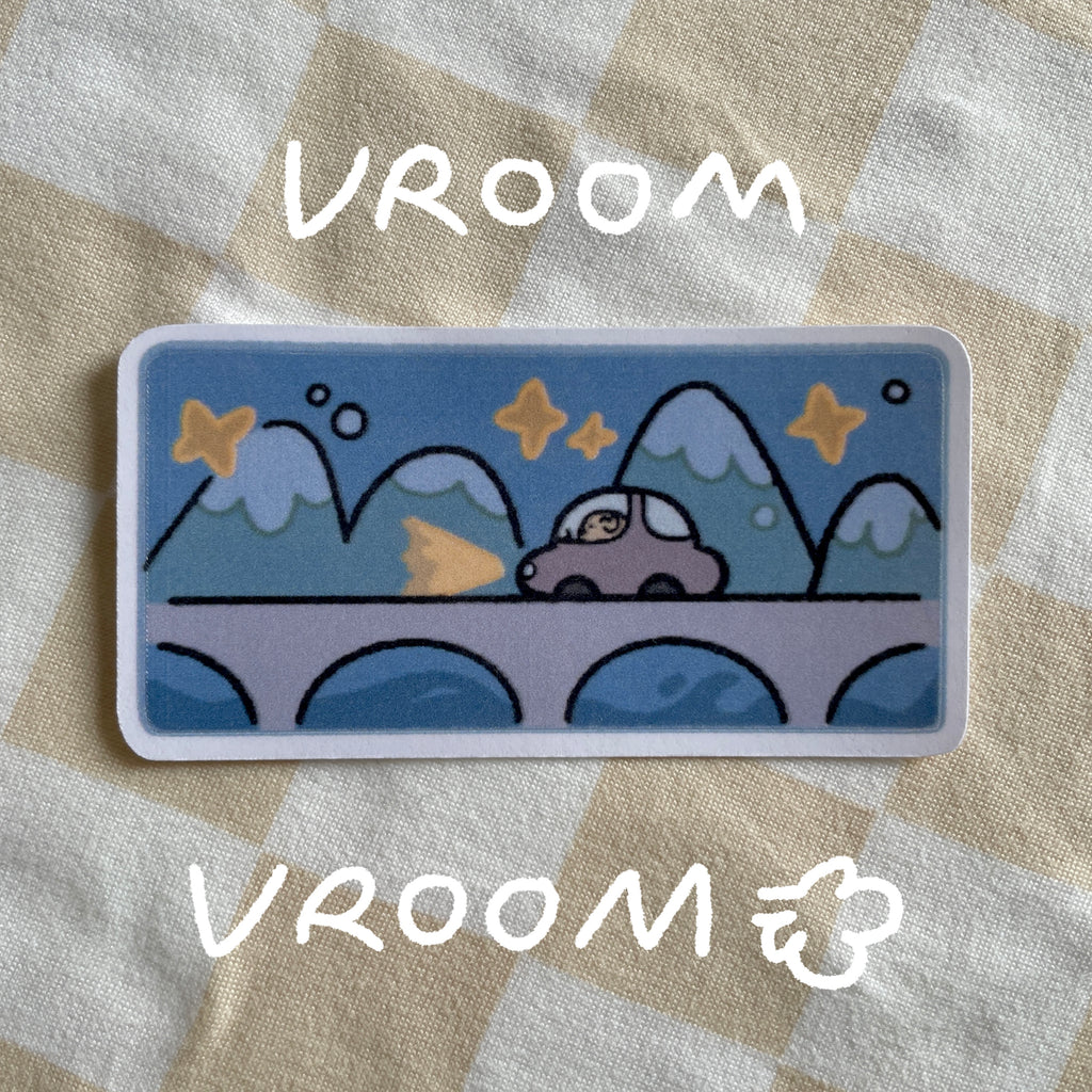 Nighttime Ride Sticker