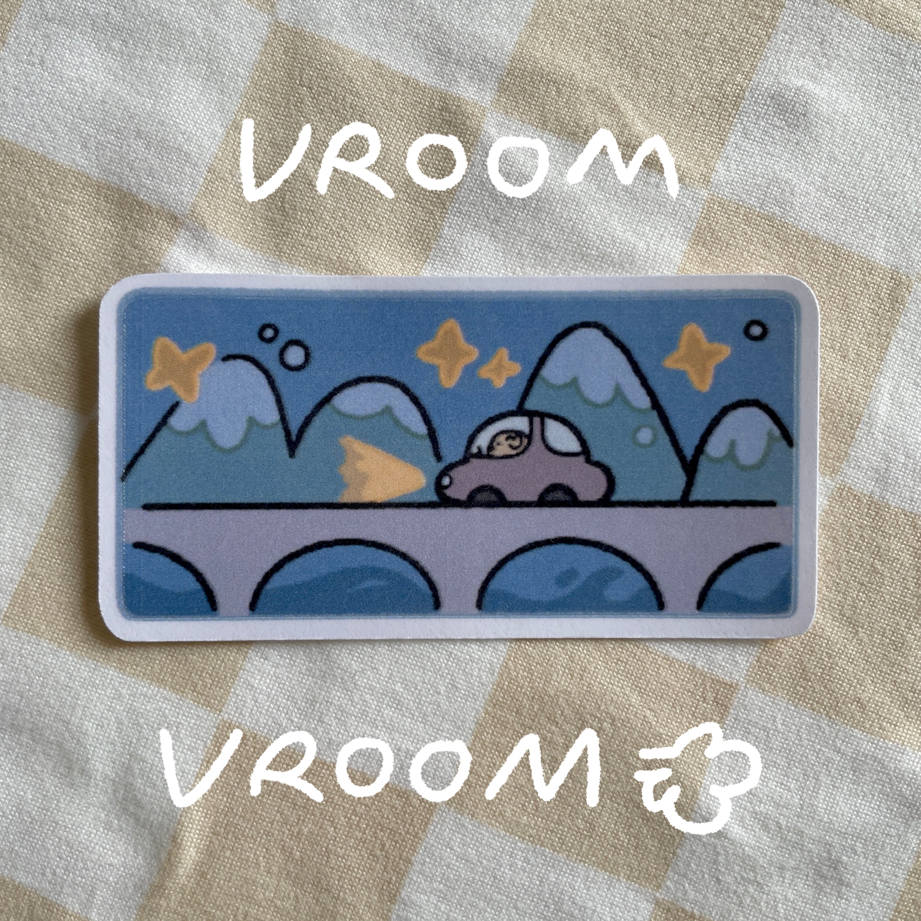 Nighttime Ride Sticker