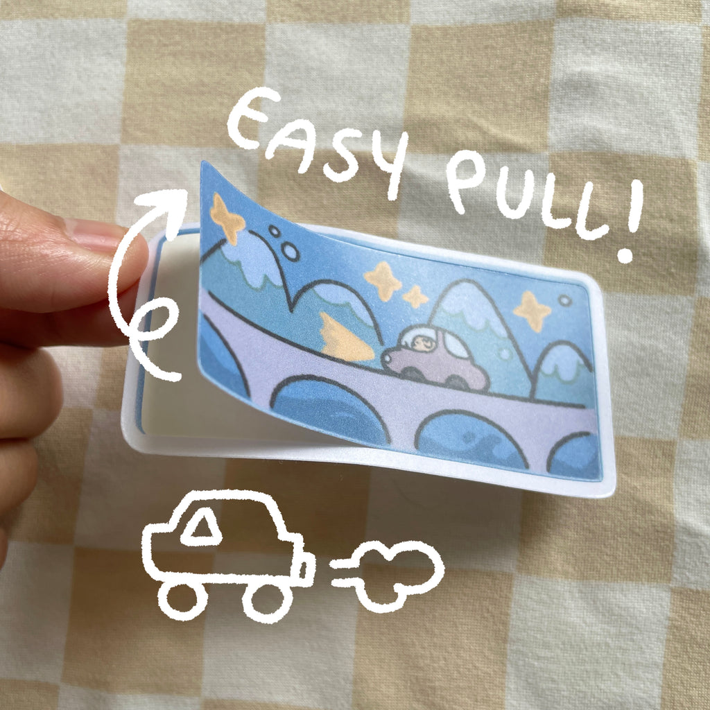 Nighttime Ride Sticker