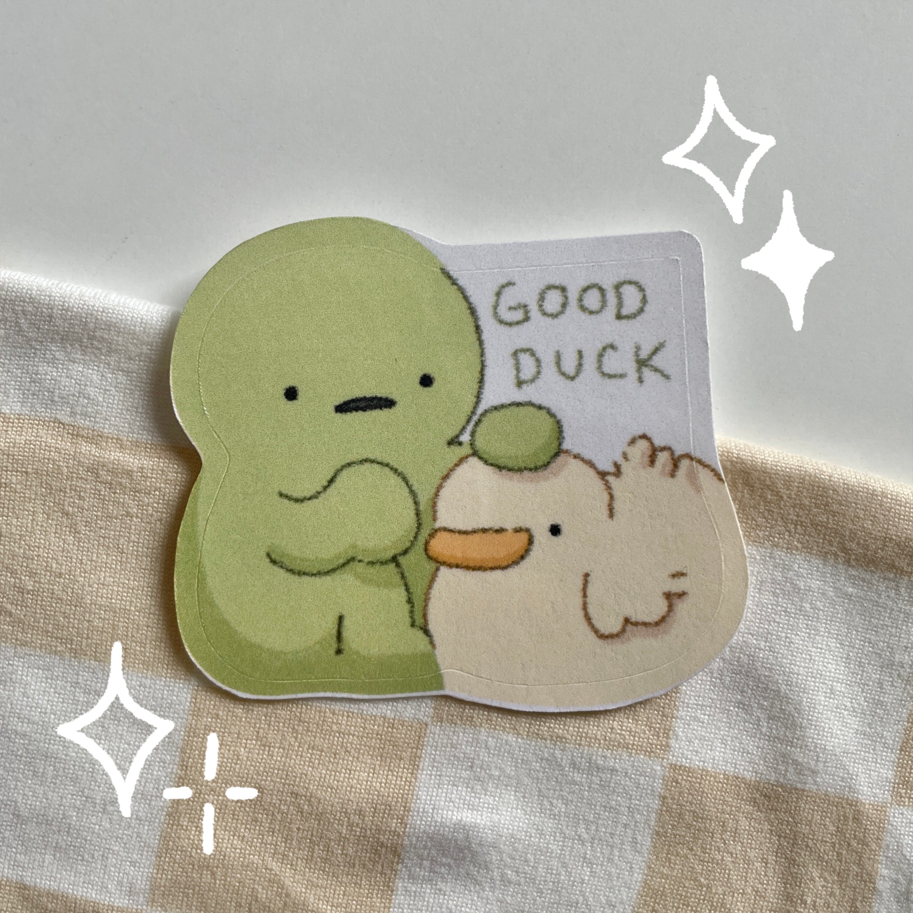 Good Duck Sticker