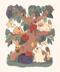 Cat Tree Print